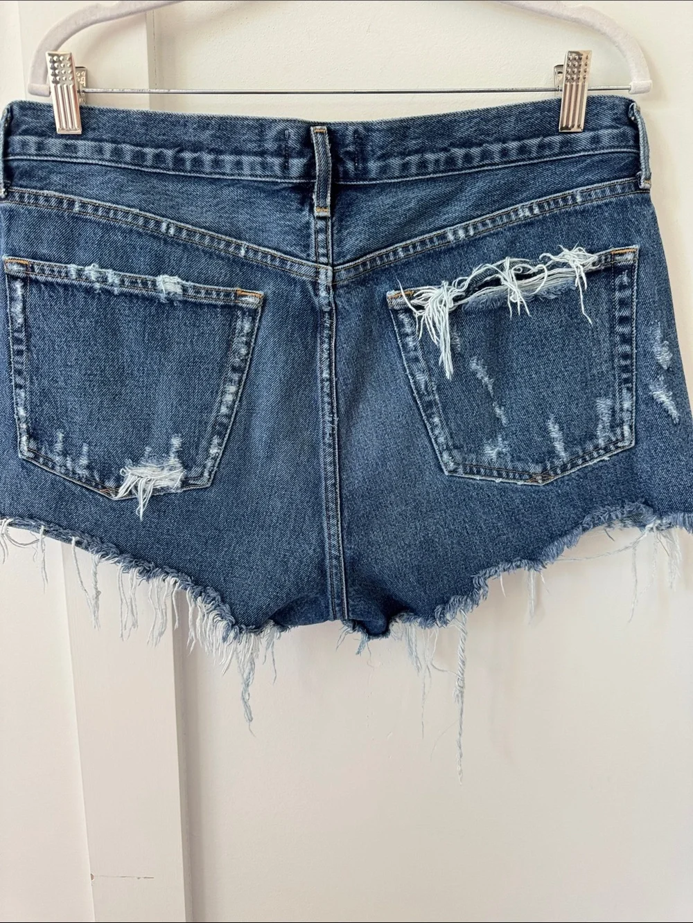 Agolde Blue denim Shorts Size 30